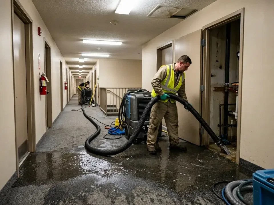 multi-unit-apartment-hallway-f-005 — frequently asked questions, Emergency Burst Pipe Water Extraction & Removal in Algona,…